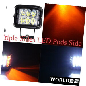 LEDCgo[ 4 "LEDCgo[L[uTChV[^[R{r[[NCg|bhIt[hhCrO 4" LED Light Bar Cube Side Shooter Combo Beam Work Light Pods Driving Offroad