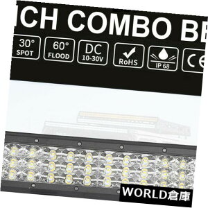 LEDCgo[ O180W 12 "̓It[h4WD ATV UTV^]Ăd̃Cgo[̃R{̃r[𓱂܂ Tri-Row 180W 12" Led Work Light Bar Combo Beam Driving Lamp Offroad 4WD ATV UTV
