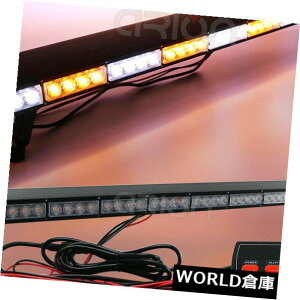 LEDCgo[ 55 "102͌xZLeBXg{Cgo[zCgAo[bJ[ԃbJ[Ԃ𓱂܂ 55" 102 Led Warning Security Strobe Light Bar White Amber Wrecker Tow Truck Car
