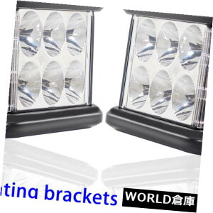 LEDCgo[ 4 "C`90WƃL[uTChV[^[LEDCgo[X|bgtbhhCrOtHO|bh4WD 4"INCH 90W Work Cube Side Shooter LED Light Bar Spot Flood Driving Fog Pod 4WD