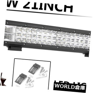LEDCgo[ 21 "22C`576W̓Cgo[̃R{̃r[dCg4WDIt[h^]̃gbÑW[v𓱂܂ 21"22IN 576W Led Light Bar Combo Beam Work Light 4WD Off-Road Driving Truck Jeep