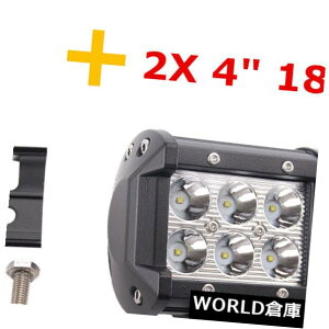 LEDCgo[ 44C`288W LEDCgo[R{It[h4WDgbNtH[h+ 2X 18W|bhv43/45 " 44inch 288W LED Light Bar Combo Offroad 4WD Truck Ford+2X 18W Pods Lamp 43/45"