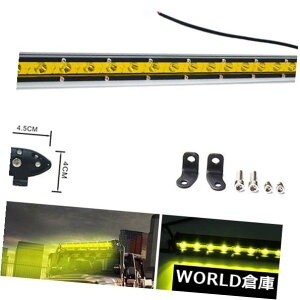 LEDCgo[ 20C`54W̉FLED̎d̃Cgo[̓_SUV ATṼ{[g̉^]v4WDIt[h 20 inch 54W Yellow LED Work Light Bar Spot SUV ATV Boat Driving Lamp 4WD Offroad