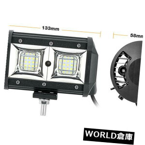 LEDCgo[ 5 "X|bgr[LED̎d̃Cgo[̉^]̖̃It[hSUV 4WDԂ̃gbNv6000K 5" Spot Beam LED Work Light Bar Driving Fog Offroad SUV 4WD Car Truck Lamp 6000K