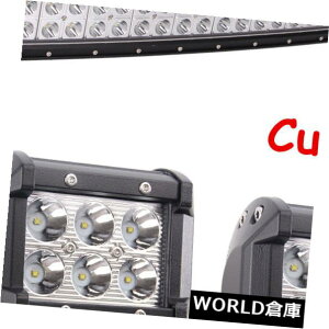 LEDCgo[ 50C`288WGsX^[̍^X|bgJ[uLEDCgo[+ 2X 4''18WhCuItfB[ 50in 288W EPISTAR FLOOD SPOT CURVED LED LIGHT BAR+2X 4''18W DRIVING OFFROAD DEAL