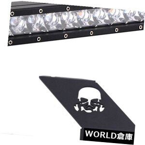 LEDCgo[ 100bg21 "2007-2018W[vO[JKpXLEDCgo[+t[htuPbg 100w 21" Slim LED Light Bar+Hood Mounting Bracket For 2007-2018 Jeep Wrangler JK