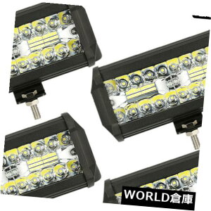 LEDCgo[ 7 "C`400W̃N[R{LED̎d̃Cgo[̍^^]̃It[hgN^[SUVZbg 7" INCH 400W CREE Combo LED Work Light Bar Flood Driving OffRoad Tractor SUV SET