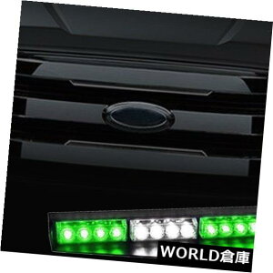 LEDCgo[ 34 "32 LEDԂً̋}xoCU[fbLXg{Cgo[O[zCg 34" 32 LED Car Emergency Warning Visor Split Deck Strobe Light Bar Green White