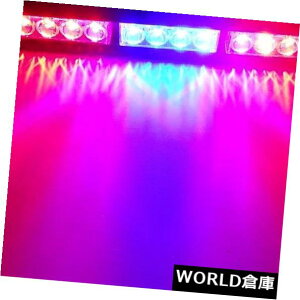 LEDCgo[ 12W 12 LEDԂً̋}WXg{Cgo[nU[hx12V R / B 12W 12 LED Car Emergency Beacon Flash Strobe Light Bar Hazard Warning 12V R/B