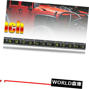 LEDCgo[ 20C`90WPSilm LEDCgo[X|bgtbhX[p[XSUVhCrOv 20inch 90W Single Row Silm LED Light Bar Spot Flood Super Slim SUV Driving Lamp