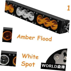 LEDCgo[ ׂ17C`90W̓Cgo[̃R{v4WDIt[hzCgAo[xً}𓱂܂ Slim 17Inch 90W Led Light Bar Combo Lamp 4WD Offroad White Amber Warn Emergency