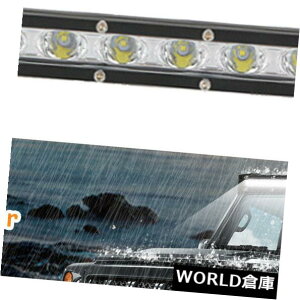 LEDCgo[ It[hATV SUV 4WDhCrOv̂߂218W LED[NCgo[X|bgr[ 2Pcs 18W LED Work Light Bar Spot Beam For Off road ATV SUV 4WD Driving Lamp