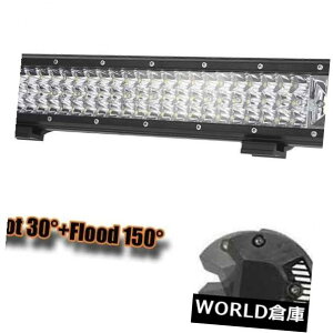LEDCgo[ 23 "648WOLEDR{X|bg^ƃCgo[쓮v4WDgbNSUV 23" 648W Tri-Row LED Combo Spot Flood Work Light Bar Driving Lamp 4WD Truck SUV