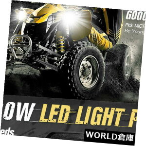 LED���C�g�o�[ MICTUNING�y�A20W�t���b�V���}�E���gLED�|�b�h�t���b�h�N���[���[�N���C�g�o�[�I�t���[�h�o�b�N�A�b�v MICTUNING Pair 20W Flush Mount LED Pods Flood CREE Work Light Bar Offroad Backup �y���s�A���i