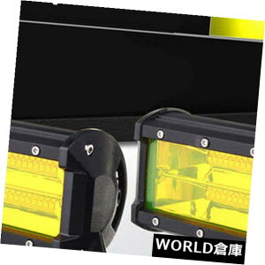 LEDCgo[ 2 5C`96WFLEDƃCgo[^^]vIt[hgbNSUV 2 5inch 96W Yellow LED Work Light Bar Flood Driving Fog Lamp Offroad Truck SUV