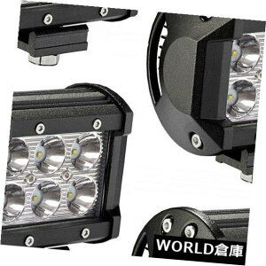 LEDCgo[ 3 "N[LEDCgo[18WIt[hX|bgtbhR{hIP67i2yAj 3" Cree LED Light Bar 18W Off-Road Spot Flood Combo Waterproof IP67 (2 Pair )