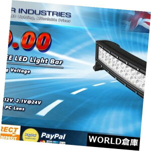 LEDCgo[ LEDCgo[12 "pȂN[R{r[72W 5040lm 4X4AgbNA LED Light Bar 12" Curved CREE Combo Beam 72W 5040lm 4X4 Truck Car