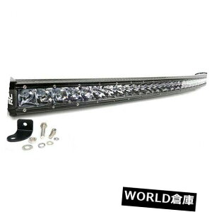 LED���C�g�o�[ ��܂��ȍ�50 �P��s�Ȑ��N���[LED���C�g�o�[�i�t�B�b�g�j�ǂ��ł����Ȃ������邱�Ƃ��ł��܂� Rough Country 50 Single Row Curved CREE LED Light Bar (fits) Anywhere You Can �y���s�A���i�z