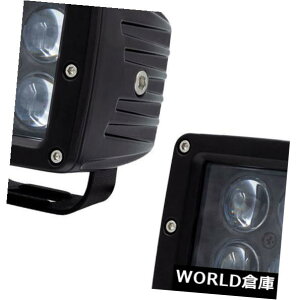 LEDCgo[ 1yA3 "C[n[lXRGBobNCgCgo[tCREE LEDL[uX|bgr[Cg 1-Pair 3" CREE LED Cube Spot Beam Lights w/ Wire Harness RGB Backlight Light Bar