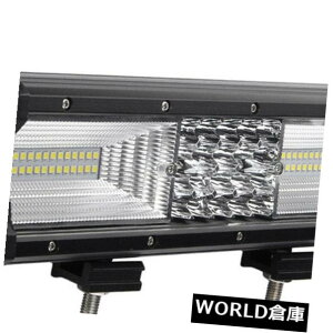 LEDCgo[ 12C`840W LEDCgo[X|bg^R{r[Nbh[SUV 4WDhCuIt[h 12in 840W LED LIGHT BAR SPOT FLOOD COMBO BEAM Quad ROW SUV 4WD DRIVING OFFROAD