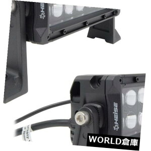 LEDCgo[ 2 Pc Heise 8 "LEDCgo[fAInfiniteV[YRGBobNCgIt[hW[v 2 Pc Heise 8" LED Light Bar Dual Row Infinite Series RGB Backlight Off-Road Jeep