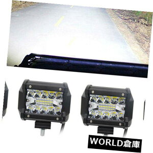 LEDCgo[ 4{4C`60WN[LED[NCgo[R{r[It[h4WDhCrOv12V 4pcs 4inch 60W CREE LED Work Light Bar Combo Beam Offroad 4WD Driving Lamp 12V