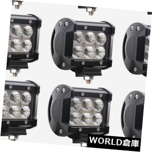 LEDCgo[ 20X 4C`18WN[LED[NCgo[tbhIt[hL[u|bhgbNv1500LM 20X 4INCH 18W CREE LED WORK LIGHT BAR FLOOD OFF ROAD CUBE PODS TRUCK LAMP 1500LM