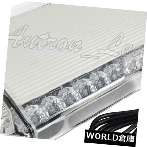 LEDCgo[ 14 "36WAo[zCgLEDxً}[tgbvVOi[NXg{Cgo[ 14" 36W Amber White LED Warning Emergency Roof Top Signal Work Strobe Light Bar