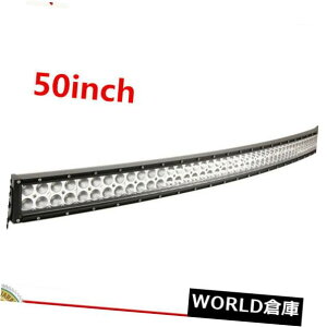 LEDCgo[ 50 "288WW[vIt[hgbN{[g4WD SUV 300WpS / FR{LEDCgo[ 50" 288W Curved S/F Combo LED Light Bar for JEEP Offroad Truck Boat 4WD SUV 300W