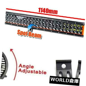 LEDCgo[ 45C`480W Osram LED[NCgo[tbhX|bgR{r[hCrOtHOv 45inch 480W Osram LED Work Light Bar Flood Spot Combo Beam Driving Fog Lamp Cars