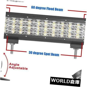 LEDCgo[ 15 "C`225W 45 LEDƃCgo[X|bg^R{It[h4WD ATV SUV 4X4 15"inch 225W 45 LED Work Light Bar Spot Flood Combo Offroad 4WD ATV SUV 4X4