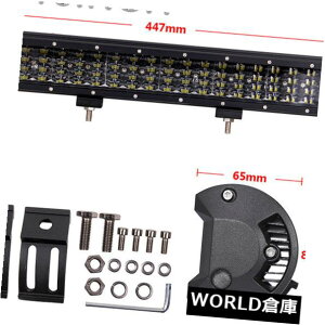 LEDCgo[ ܂ɉ^]16C`Qual̗R{LED̎d̃Cgo[̃It[h 16 Inch Qual Row Combo LED Work Light Bar Offroad Driving Fog Lamp Straight