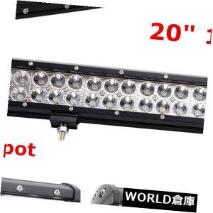 LED���C�g�o�[ 52 300W�J�[�u�N���[LED�R���{���C�g�o�[+ 20 126W + 4�{4 18W�X�|�b�g�|�b�h���C�g 52 300W Curved CREE LED Combo Light Bar+ 20 126W+ 4pcs 4 18W Spot Pod Lights �y���s�A���i�z