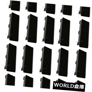 LEDCgo[ 20pcs x 8 "Jo[XibvXg[gubNLEDCgo[p50" 52 "54 20pcs x 8" Cover Snap on Black for Straight Curved LED Light Bar 50" 52" 54