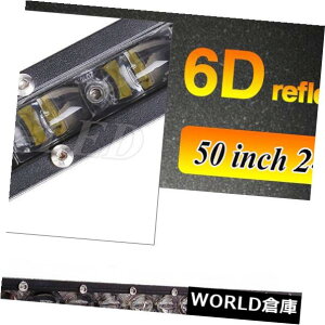 LEDCgo[ XȒPsW[vJKO[50 "LEDCgo[X|bgIt[h4WDgbN52 Slim single row Jeep JK Wrangler 50" LED Light Bar Spot Offroad 4WD Truck Car 52