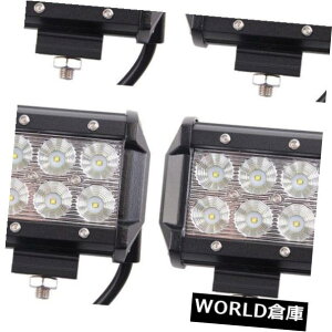 LEDCgo[ 10×4C`18bgN[led[NCgo[tbhr[It[h12{g24{g쓮vATV 10X 4inch 18W CREE LED Work Light Bar Flood Beam Offroad 12V24V Driving Lamp ATV