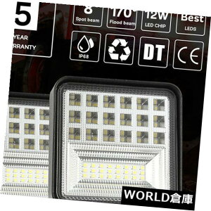 LEDCgo[ 4C`252W LEDCgo[X|bg^Ɖ^]vgbNATVIt[h{[g 4inch 252W LED Light Bar Spot Flood Work Driving Lamp Truck ATV Fog Offroad boat