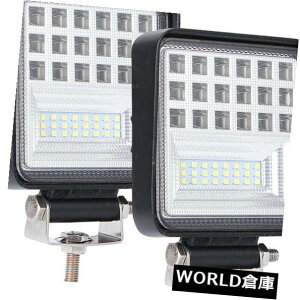 LEDCgo[ 2x 4C`LEDX|bgtbhCgo[uo[It[hhCrOv6000K 2x 4inch Car LED Spot Flood Light Bar Bullbar Offroad Driving Lamp 6000K