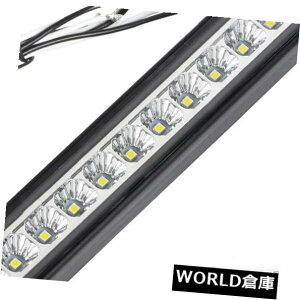 LEDCgo[ 9.8 "15LEDzCggbNg[[TCh}[J[obNAbvo[XCgo[10-30V 9.8" 15LED White Truck Trailer side marker Back-up Reverse Light Bar 10-30V