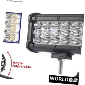LEDCgo[ 7 "C`̓_r[O90W͎d̃Cgo[̃It[h4WD ATṼW[vgbÑ{[g𓱂܂ 7" INCH Spot Beam Tri-Row 90W Led Work Light Bar Offroad 4WD ATV Jeep Truck Boat