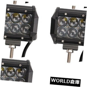 LEDCgo[ 10×4 "C`18WN[X|bg|bhCgLED[NCgo[It[h4WDW[v4DY 10X 4"inch 18W Cree Spot Pod Lights LED Work Light Bar Off-road 4WD Jeep 4D Lens