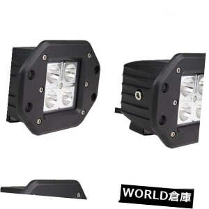 LEDCgo[ 10×16bgtbV}EgledƃCgo[X|bg쓮vIt[hSUV ATVop[ 10X 16W Flush Mount Led Work Light Bar Spot Driving Lamp Offroad SUV ATV Bumper