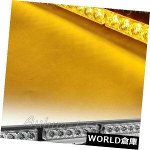LEDCgo[ 24 "72W 24 LEDAo[_ŌʃAhoCU[ً}xXg{Cgo[ 24" 72W 24 LED Amber Flashing Traffic Advisor Emergency Warning Strobe Light Bar