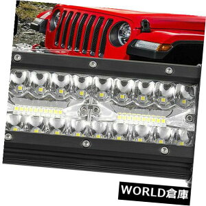 LEDCgo[ h7C`400W LED̎d̃Cgo[̍^̓_r[It[h4WD SUV 7inch 400W LED Work Light Bar Flood Spot Beam Offroad 4WD SUV Driving Waterproof