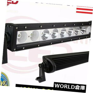 LEDCgo[ 22 "̓Cgo[100W̓_̍^̃N[SUṼIt[hgbNUTE 4WD̒P̗10W𓱂܂ 22" led light bar 100W Spot Flood CREE SUV offRoad truck UTE 4WD Single Row 10W