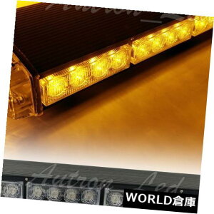 LEDCgo[ 20 "38W LEDxً}r[RMtbVXg{Ao[Cgo[ 20" 38W LED Warning Emergency Beacon Signal Flash Strobe Rooftop Amber Light Bar