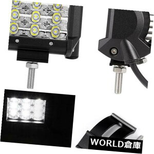LEDCgo[ 4C`90-W 9 - LEDƓo[X|bgr[gCs쓮tHOvgbN 4INCH 90-W 9- LED WORK LIGHT BAR SPOT BEAM TRI ROW DRIVING FOG LAMP TRUCK