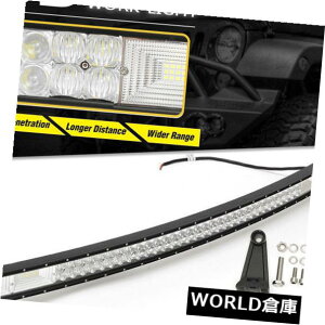LEDCgo[ 16C`432WgC7D LEDƃCgo[X|bg^R{It[hSUV ATV 4WD 16inch 432W Tri Row 7D LED Work Light Bar Spot Flood Combo Offroad SUV ATV 4WD