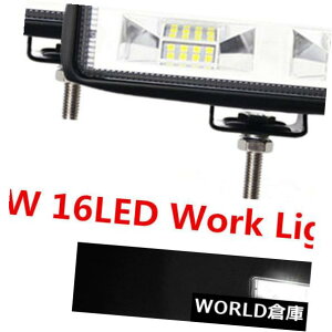 LEDCgo[ 2×6C`80bgledƌ^r[o[^]vIt[h4bgsuv atv 2x 6Inch 80W LED Work Light Flood Beam Bar Driving Fog Lamp Offroad 4WD SUV ATV