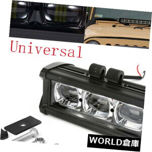 LEDCgo[ 7 "Ԃ̃sbNAbvIt[h60W 6000K LED[NCgo[X|bgr[hCrOtHOv 7" Car Pickup Off-Road 60W 6000K LED Work Light Bar Spot Beam Driving Fog Lamps